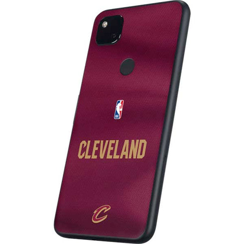 NBA Cleveland Cavaliers Jersey Google Pixel 4a Skin